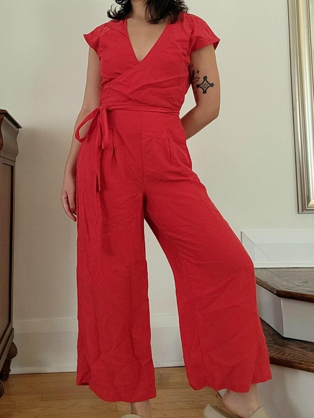 Aritzia Brax linen blend jumpsuit